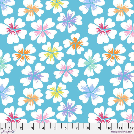 PRE-Order Kaffe Fassett February 2024 Collective- Petals- PWGP201.SKY- Half Yard - Modern Fabric Shoppe