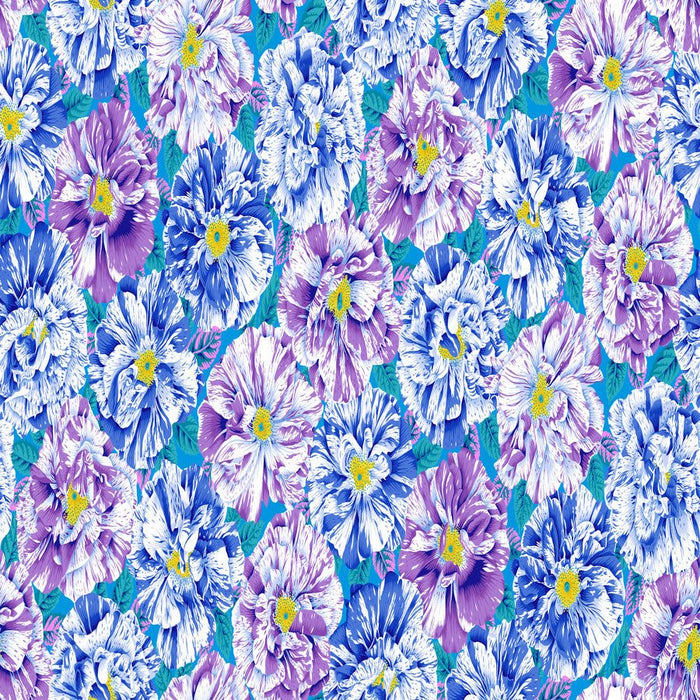 PRE - Order Kaffe Fassett February 2026 Collective - Bouffant PWPJ061.BLUE - Half Yard - Modern Fabric Shoppe