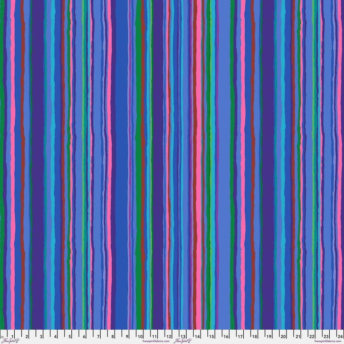 PRE - Order Kaffe Fassett February 2026 Collective - Echo Stripe PWGP209.BLUE - Half Yard - Modern Fabric Shoppe