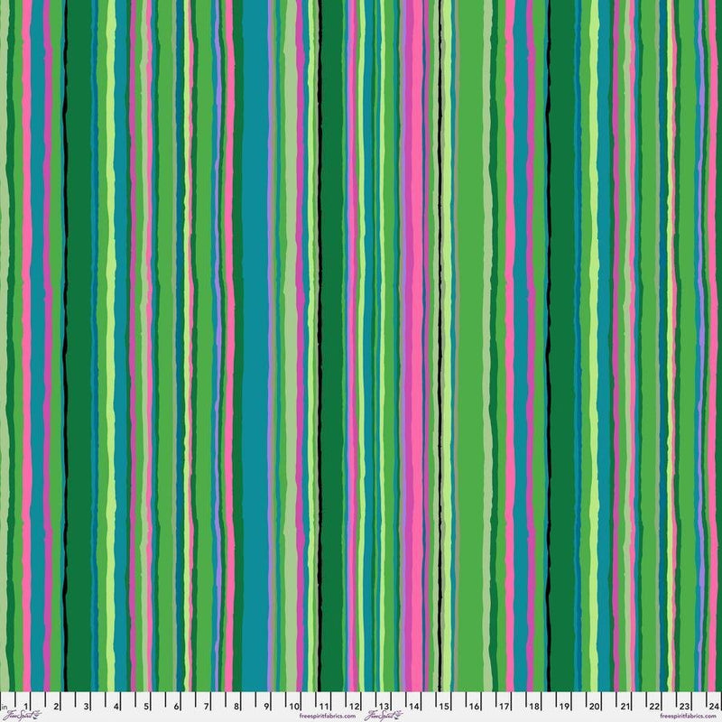 PRE - Order Kaffe Fassett February 2026 Collective - Echo Stripe PWGP209.GREEN - Half Yard - Modern Fabric Shoppe