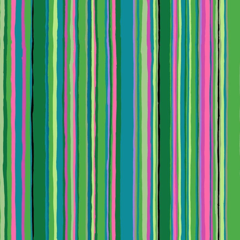 PRE - Order Kaffe Fassett February 2026 Collective - Echo Stripe PWGP209.GREEN - Half Yard - Modern Fabric Shoppe