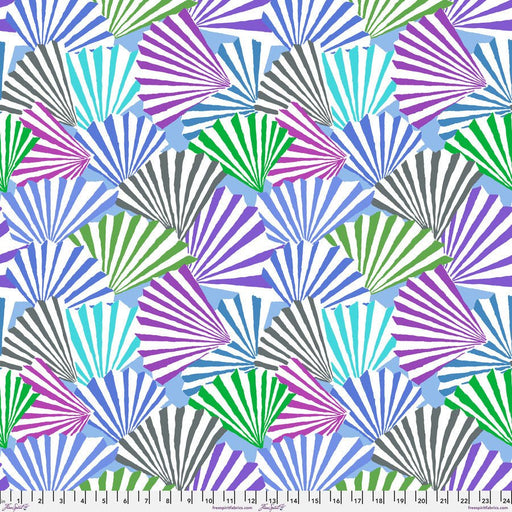 PRE - Order Kaffe Fassett February 2026 Collective - Fanfare PWGP211.BLUE - Half Yard - Modern Fabric Shoppe