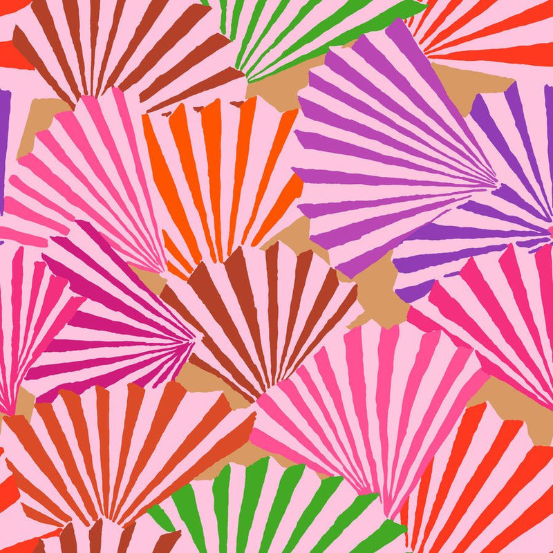 PRE - Order Kaffe Fassett February 2026 Collective - Fanfare PWGP211.RED - Half Yard - Modern Fabric Shoppe