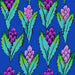 PRE - Order Kaffe Fassett February 2026 Collective - Hyacinth PWGP214.BLUE - Half Yard - Modern Fabric Shoppe