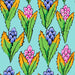 PRE - Order Kaffe Fassett February 2026 Collective - Hyacinth PWGP214.DUCKEGG - Half Yard - Modern Fabric Shoppe