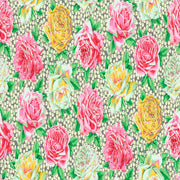 PRE - Order Kaffe Fassett February 2026 Collective - Rose Bloom PWPJ077.GREY - Half Yard - Modern Fabric Shoppe