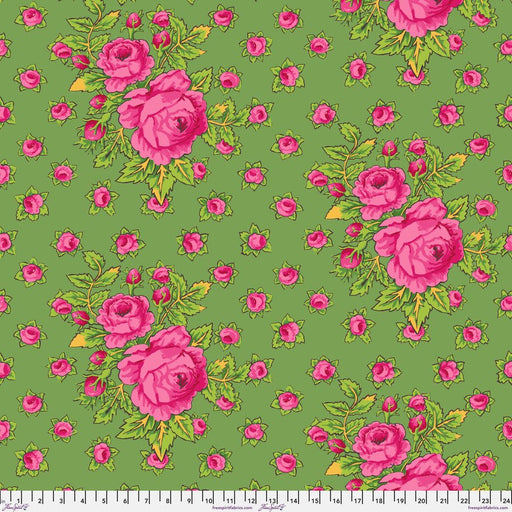 PRE - Order Kaffe Fassett February 2026 Collective - Rosie PWGP212.GREEN - Half Yard - Modern Fabric Shoppe