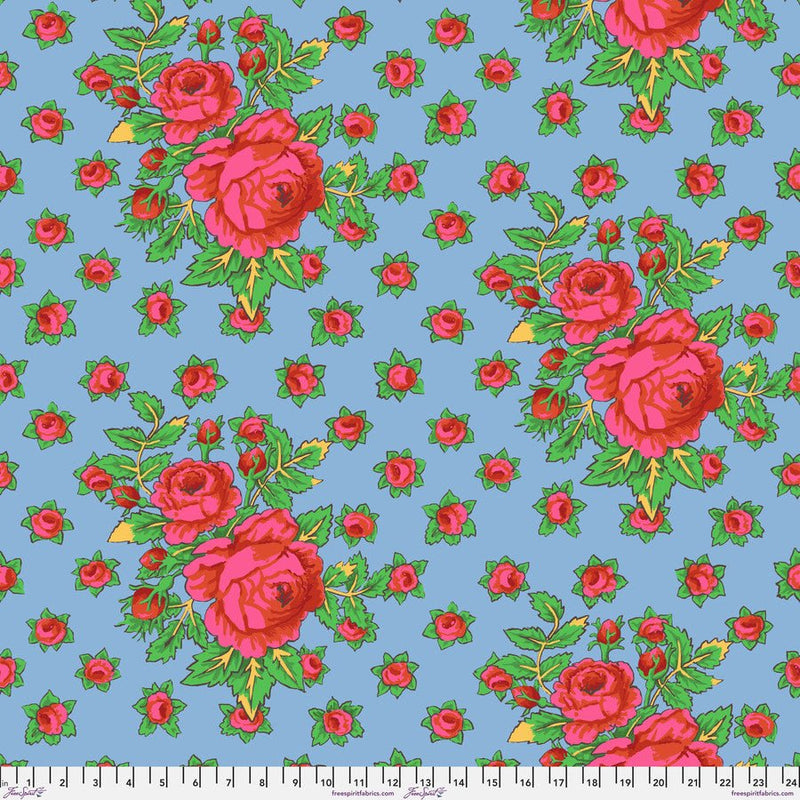 PRE - Order Kaffe Fassett February 2026 Collective - Rosie PWGP212.SKY - Half Yard - Modern Fabric Shoppe