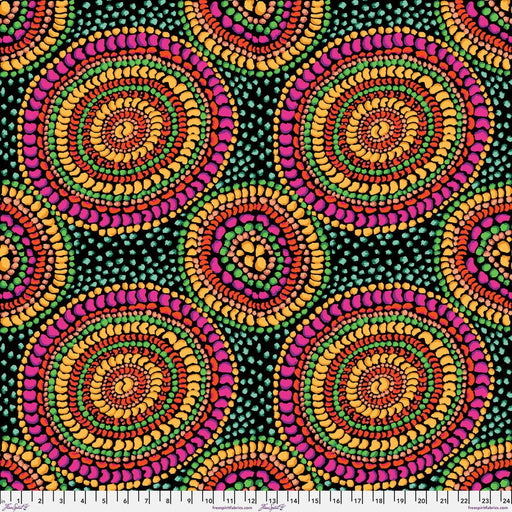 PRE-Order Kaffe Fassett February 2027 Collective- Bean Mosaic PWGP217.BRIGHT- Half Yard - Modern Fabric Shoppe