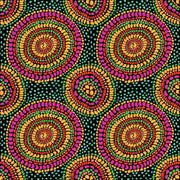 PRE-Order Kaffe Fassett February 2027 Collective- Bean Mosaic PWGP217.BRIGHT- Half Yard - Modern Fabric Shoppe