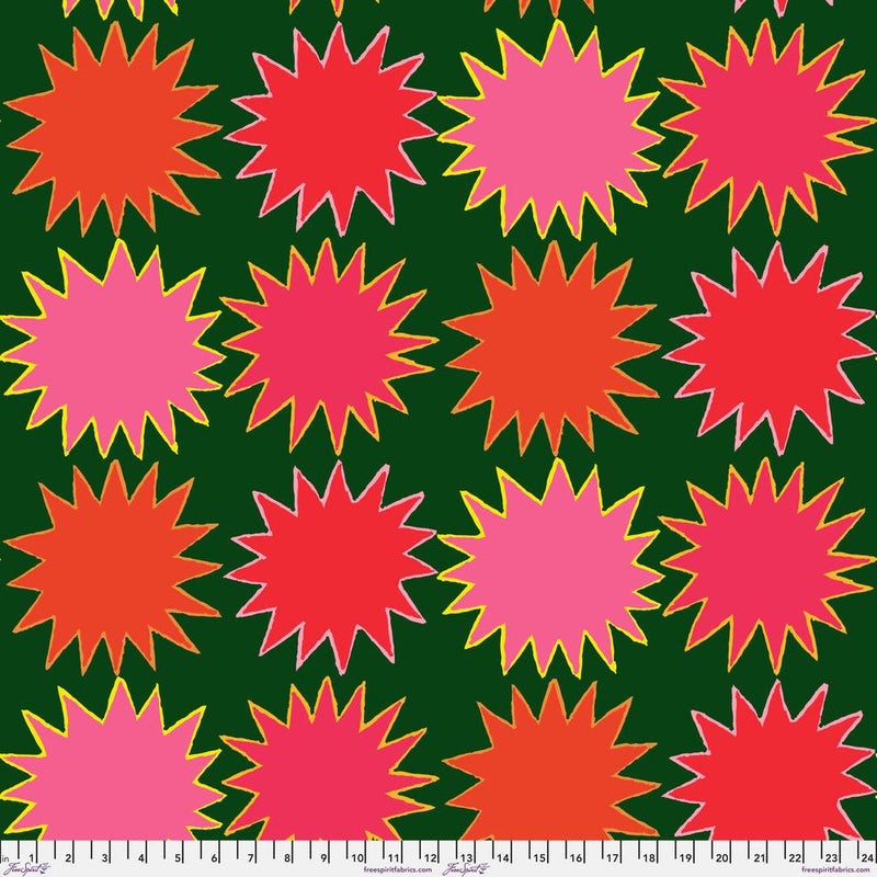 PRE-Order Kaffe Fassett February 2027 Collective- Blast PWGP216.RED- Half Yard - Modern Fabric Shoppe