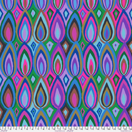 PRE-Order Kaffe Fassett February 2027 Collective- Flame PWGP219.COOL- Half Yard - Modern Fabric Shoppe