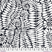 PRE-Order Kaffe Fassett February 2027 Collective- Fronds PWBM085.BLACKWHITE- Half Yard - Modern Fabric Shoppe