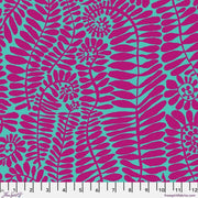 PRE-Order Kaffe Fassett February 2027 Collective- Fronds PWBM085.BLUE- Half Yard - Modern Fabric Shoppe