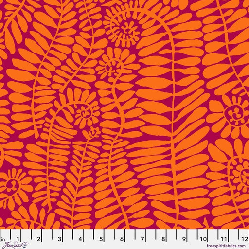 PRE-Order Kaffe Fassett February 2027 Collective- Fronds PWBM085.MAGENTA- Half Yard - Modern Fabric Shoppe