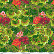PRE-Order Kaffe Fassett February 2027 Collective- Geranium PWPJ007.TOBACCO- Half Yard - Modern Fabric Shoppe