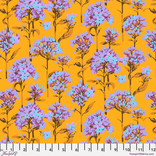 PRE-Order Kaffe Fassett February 2027 Collective- Phlox PWMD004.GOLD- Half Yard - Modern Fabric Shoppe