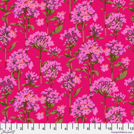 PRE-Order Kaffe Fassett February 2027 Collective- Phlox PWMD004.PLUM- Half Yard - Modern Fabric Shoppe