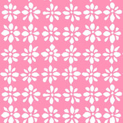 PRE-Order Kaffe Fassett February 2027 Collective- Snow Flower PWBM094.PINKWHITE- Half Yard - Modern Fabric Shoppe