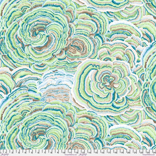 PRE-Order Kaffe Fassett February 2027 Collective- Tree Fungi PWPJ082.PASTEL- Half Yard - Modern Fabric Shoppe
