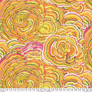 PRE-Order Kaffe Fassett February 2027 Collective- Tree Fungi PWPJ082.YELLOW- Half Yard - Modern Fabric Shoppe