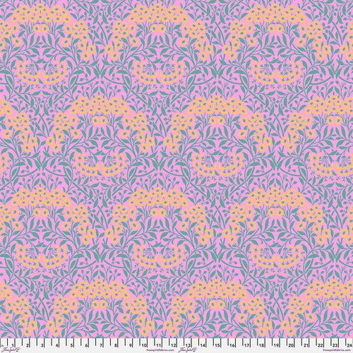 PRE - Order Kaffe Fassett - Morris & Co. December 2024 - Michaelmas Daisy PWKW007.PINK - Half Yard - Modern Fabric Shoppe