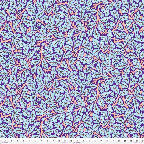 PRE - Order Kaffe Fassett - Morris & Co. December 2024 - Oak PWKW003.PURPLE - Half Yard - Modern Fabric Shoppe