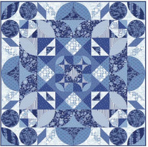 PRE - Order Libs Elliott - The Bloem Quilt Kit featuring Amsterdam - November 2025 - Modern Fabric Shoppe