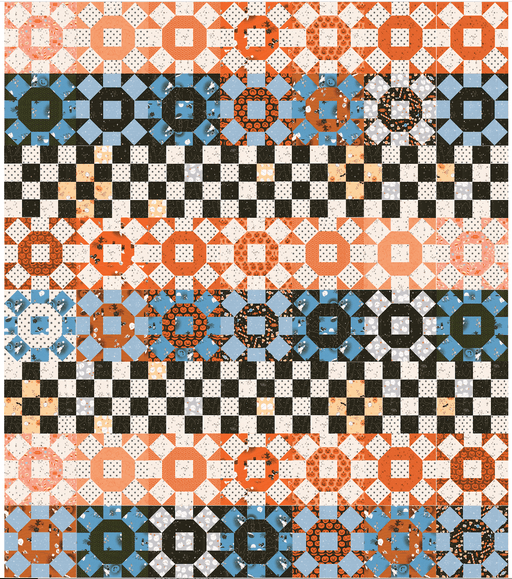 PRE-ORDER Lizzy House- Road Home Quilt Kit- featuring Only Treats- June 2027 - Modern Fabric Shoppe