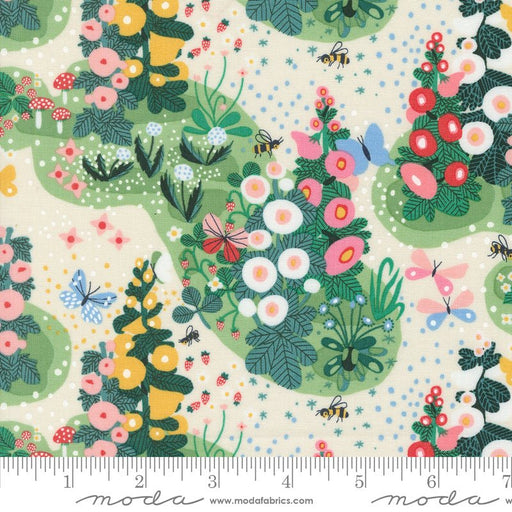 PRE - ORDER Love Letter by Lizzy House - Eggshell 37120 11 - Half Yard - January 2025 - Modern Fabric Shoppe