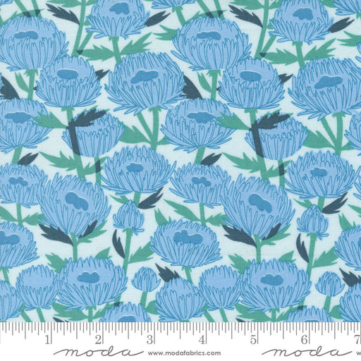 PRE - ORDER Love Letter by Lizzy House - Lightest Blue 37122 34 - Half Yard - January 2025 - Modern Fabric Shoppe