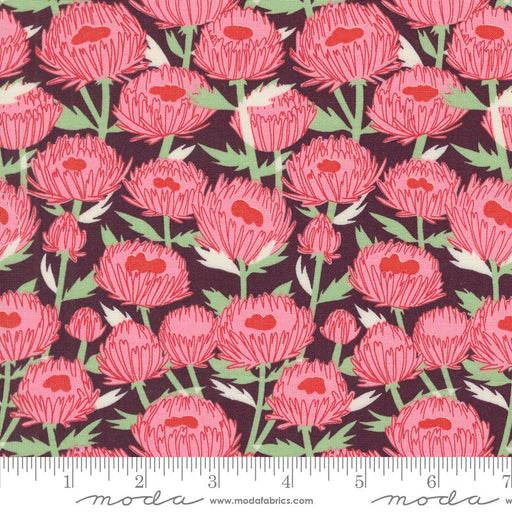 PRE - ORDER Love Letter by Lizzy House - Merlot 37122 22 - Half Yard - January 2025 - Modern Fabric Shoppe