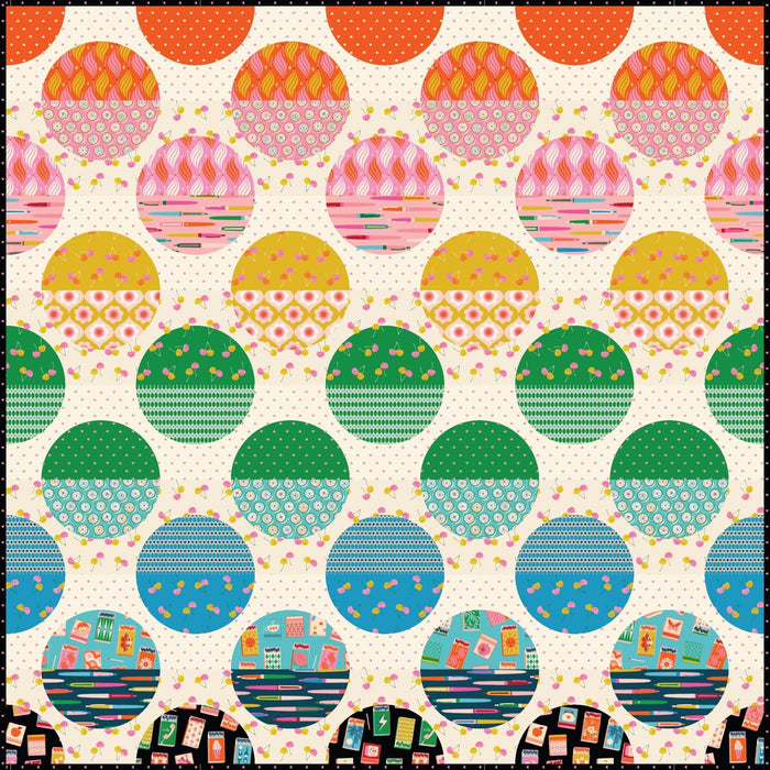 PRE - Order Melody Miller - Dot Matrix Quilt Kit featuring Trinketry - February 2026 - Modern Fabric Shoppe