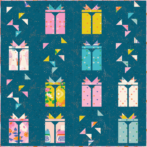 PRE - Order Melody Miller - Nakatomi Quilt Kit featuring Best Day Ever - September 2025 - Modern Fabric Shoppe