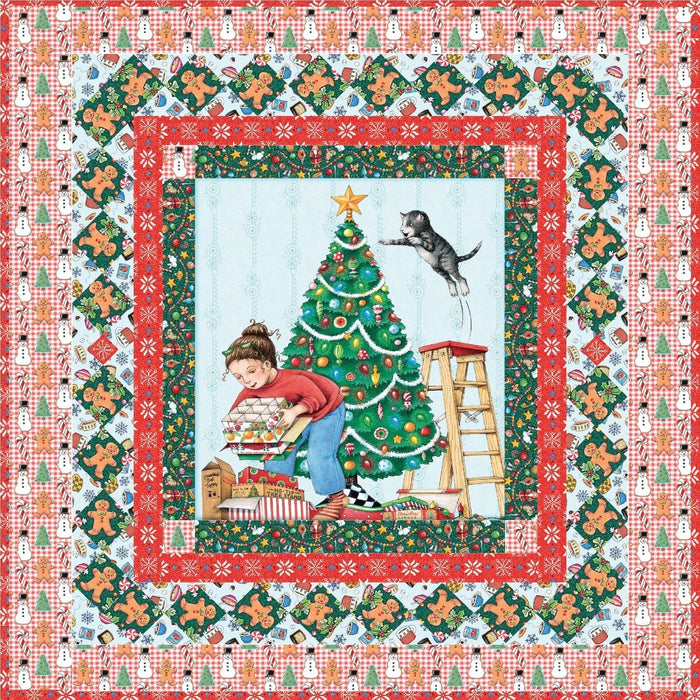 PRE - Order Memories Wall Hanging Kit featuring Snow Day by Mary Engelbreit - June 2026 - Modern Fabric Shoppe