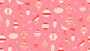 PRE - ORDER Merry Happy by Kimberly Kight - Baubles RS3098 11 - Sorbet - Half Yard - May 2026 - Modern Fabric Shoppe