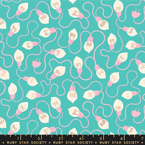 PRE - ORDER Merry Happy by Kimberly Kight - High Strung RS3101 20M - Iceberg - Half Yard - May 2026 - Modern Fabric Shoppe