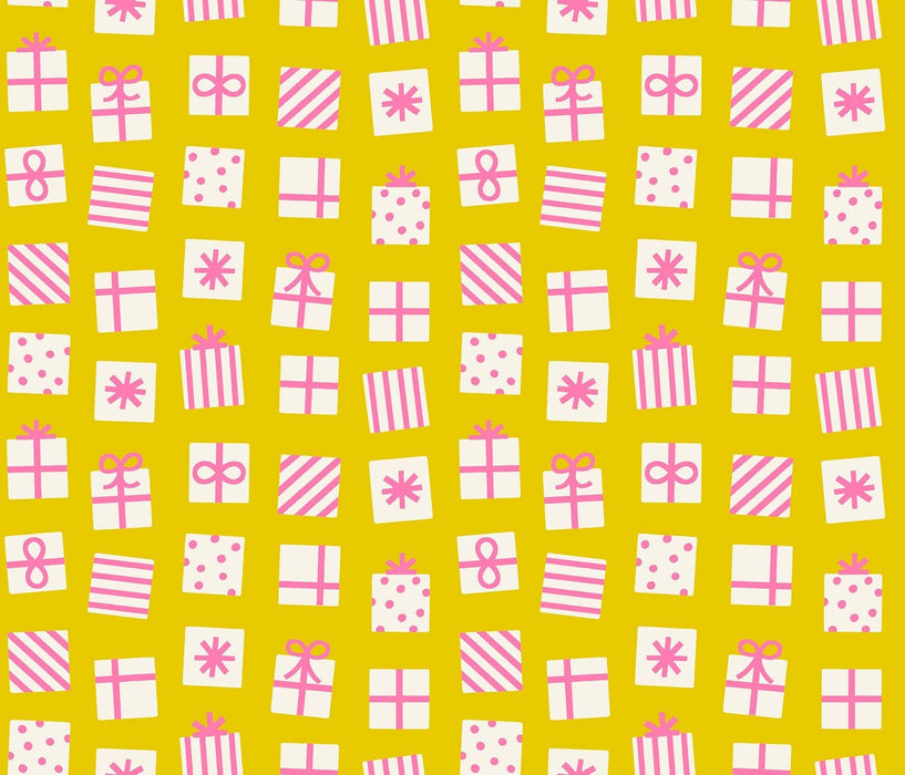 PRE - ORDER Merry Happy by Kimberly Kight - Secret Santa RS3100 11 - Golden Hour - Half Yard - May 2026 - Modern Fabric Shoppe