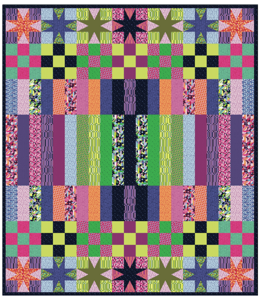 PRE-Order Mithril Quilt Kit featuring Glam by Libs Elliott- June 2027 - Modern Fabric Shoppe