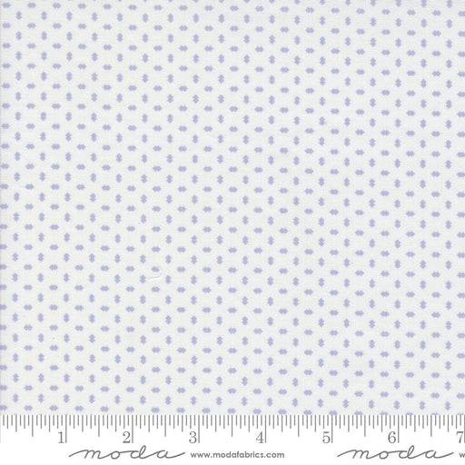 PRE - Order Mixed Bag of Bonbons by Jen Kingwell - White Lavender 18258 11 - Half Yard - April 2025 - Modern Fabric Shoppe