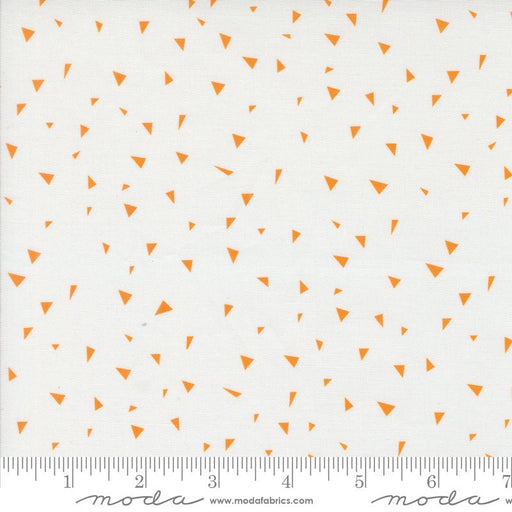PRE - Order Mixed Bag of Bonbons by Jen Kingwell - White Orange 18259 11 - Half Yard - April 2025 - Modern Fabric Shoppe