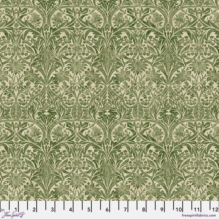 PRE-ORDER Morris & Company- Cotswold Holiday- Medium Bluebell PWWM093.GREEN- Half Yard- June 2024 - Modern Fabric Shoppe