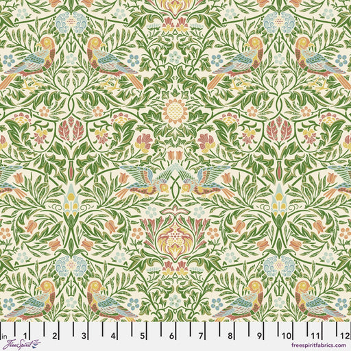 PRE-ORDER Morris & Company-Emery Walker- Bird PWWM097.BOUGHSGREEN- Half Yard - Modern Fabric Shoppe