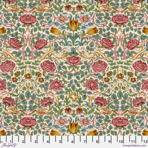 PRE-ORDER Morris & Company-Emery Walker- Rose PWWM105.ROSE- Half Yard - Modern Fabric Shoppe