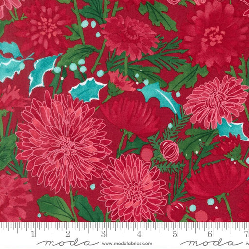 PRE-ORDER Mum's Christmas by Robin Pickens- Crimson 48820 14 - Half Yard- May 2027 - Modern Fabric Shoppe