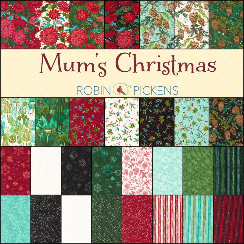PRE-ORDER Mum's Christmas by Robin Pickens- Half Yard Bundle- May 2027 - Modern Fabric Shoppe