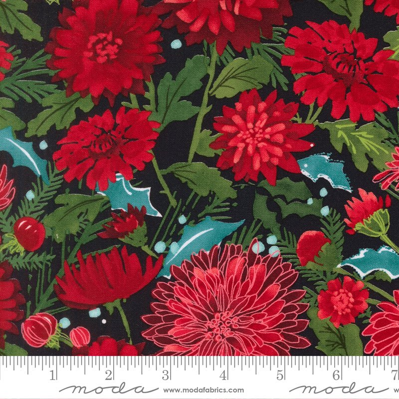 PRE-ORDER Mum's Christmas by Robin Pickens- Midnight 48820 18 - Half Yard- May 2027 - Modern Fabric Shoppe