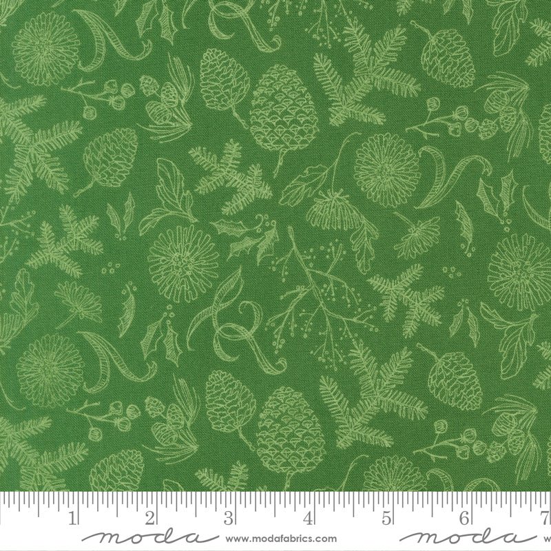 PRE-ORDER Mum's Christmas by Robin Pickens- Pine 48824 16 - Half Yard- May 2027 - Modern Fabric Shoppe