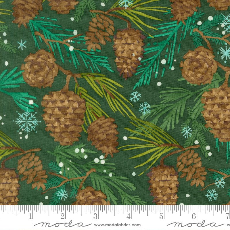PRE-ORDER Mum's Christmas by Robin Pickens- Spruce 48822 17 - Half Yard- May 2027 - Modern Fabric Shoppe