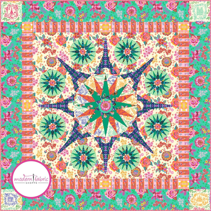 PRE-ORDER My Parisian Dream Quilt Kit featuring A Spring in Paris by Nathalie Lete- September 2024 - Modern Fabric Shoppe